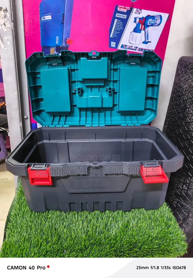 20" Empty Tool Organizer/ Plastic Tools Organizer Box - thumbnail 2
