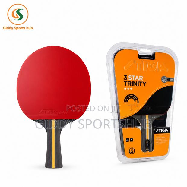 STIGA Trinity 3-Star Table Tennis Bat - main view
