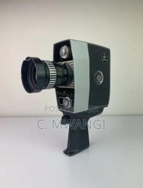 Vintage Bolex S1 Film Camera Super 8 Movie(8mm Film Camera) With Grip