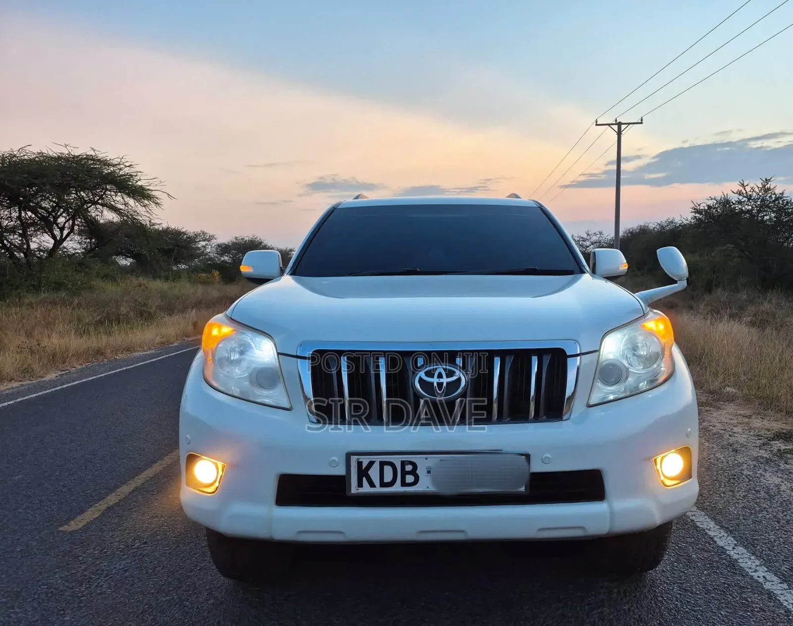 Toyota Land Cruiser Prado 2013 White
