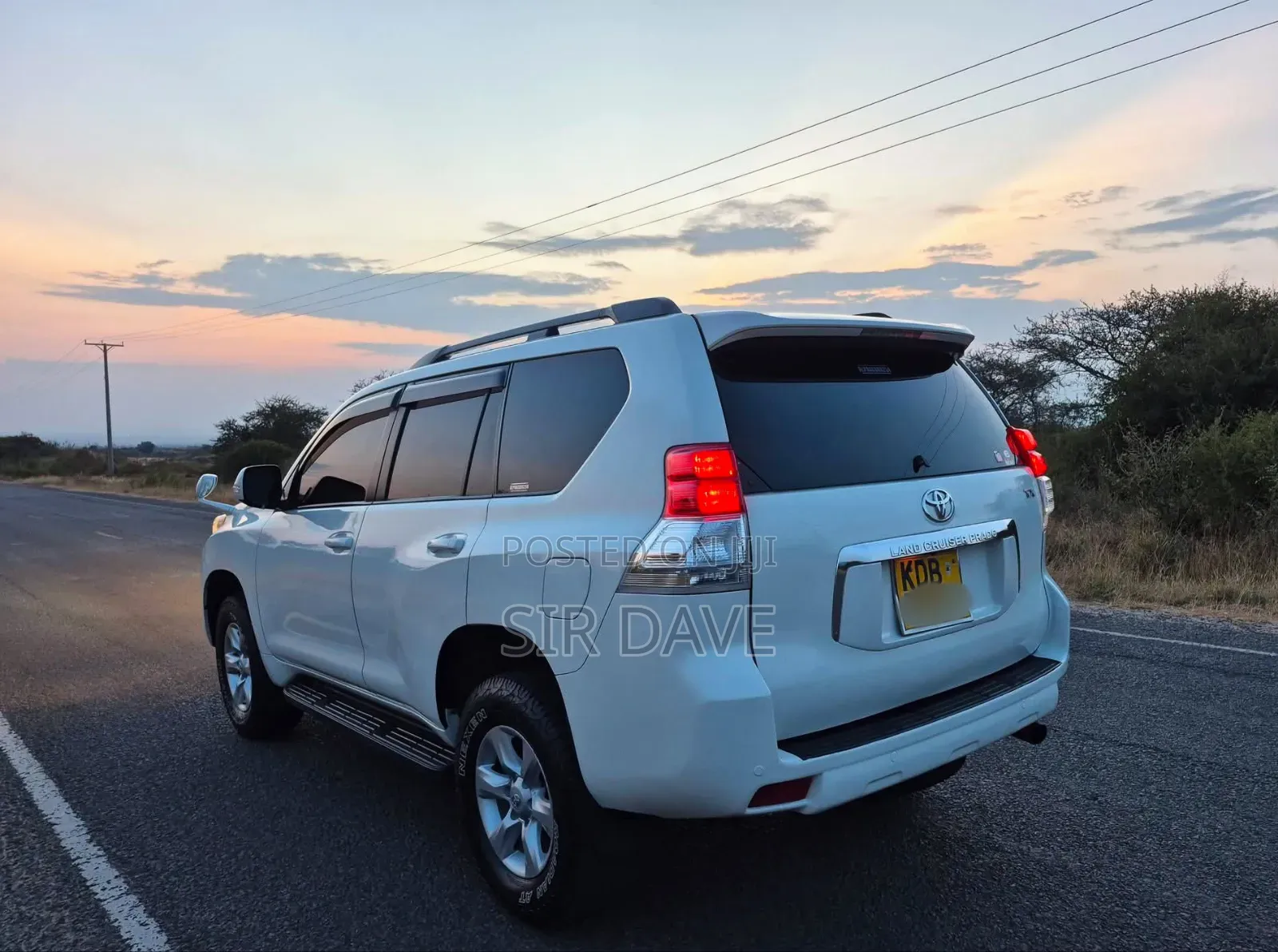 Toyota Land Cruiser Prado 2013 White