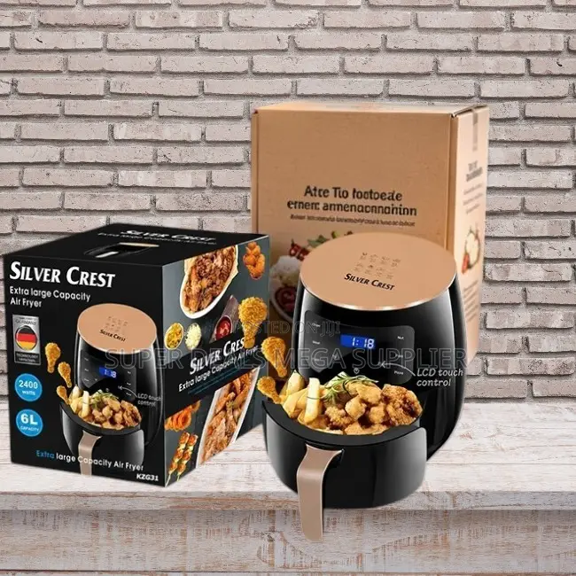 Precision-Controlled Silver Crest 4/5/6/8l Touch Screen Air Fryer