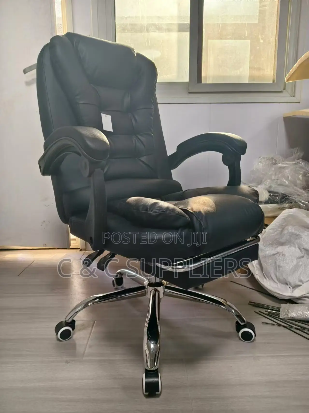 Leather Boss Chair