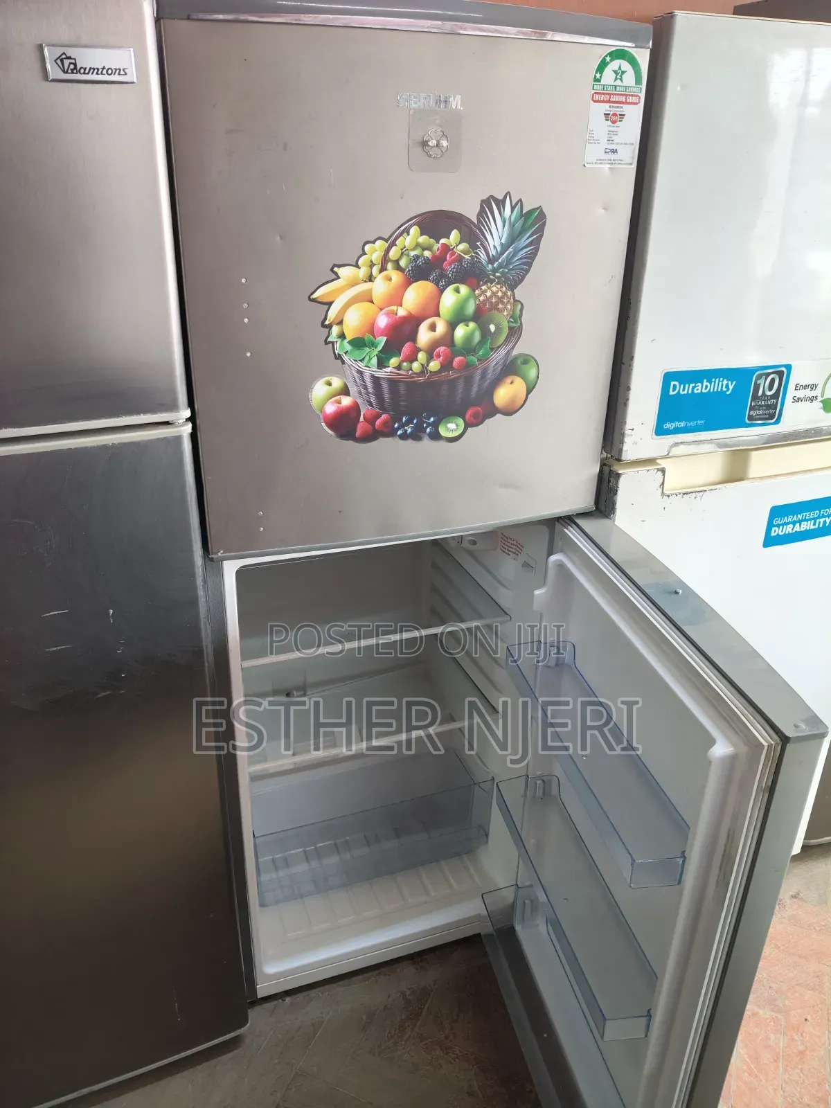 Bruhm Double Doors Fridge