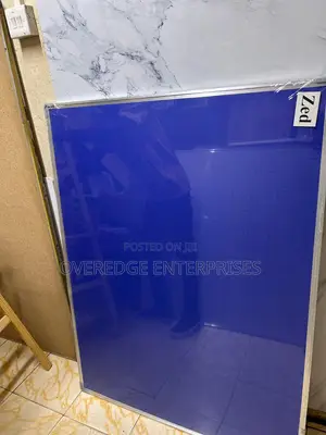4x3 Blue Noticeboard Available