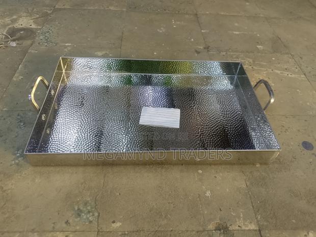 Stainless Steel Serving Tray / 53cm Serving Tray - thumbnail 3
