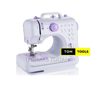 Mini Electric Sewing Machine With 12 Stitch Patterns, Foot Pedal,LED L