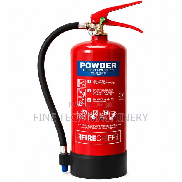 Fire Extinguisher White Powder - main view