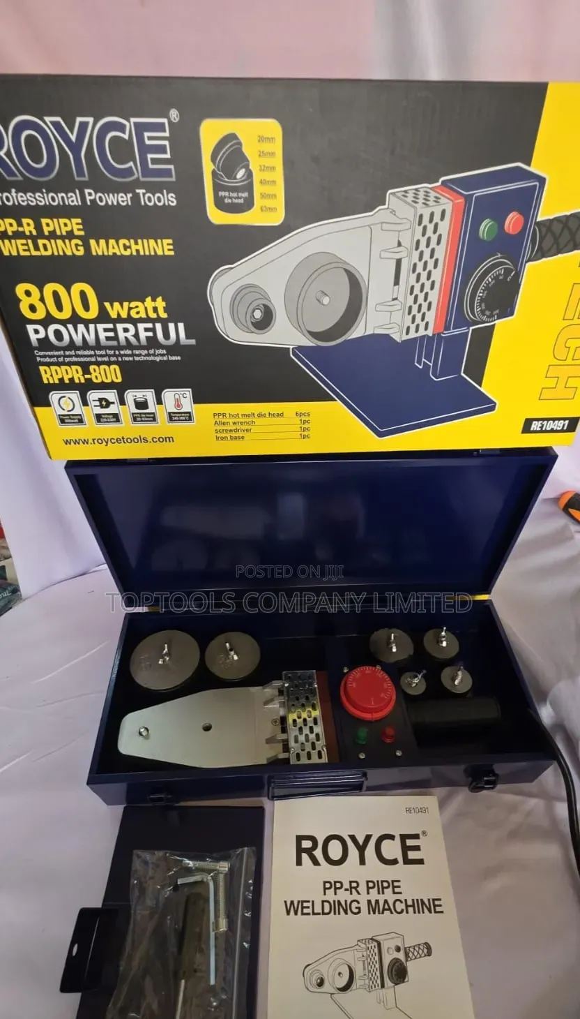 Royce PPR Pipe Welding Machine 800watts