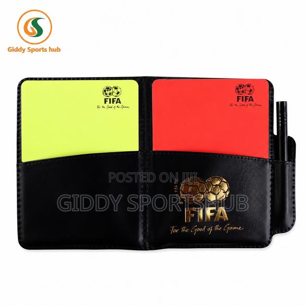 FIFA Referee Cards Set With Wallet Pencil