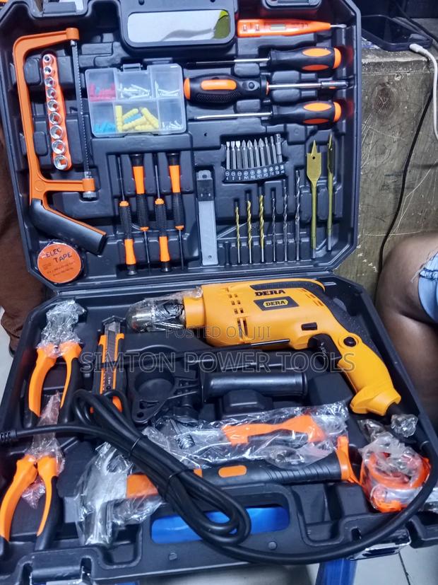 117pc Dera Electric Tool Set Drill - main view