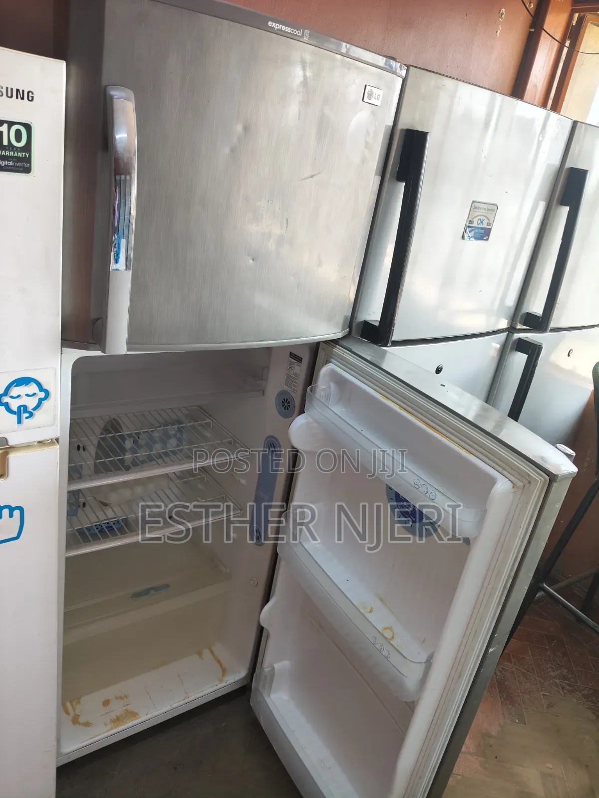 LG Double Doors Fridge 280litres
