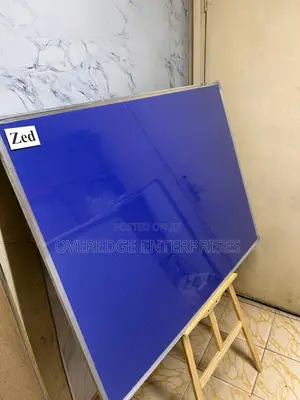 3x4ft Stand and Blue Noticeboard