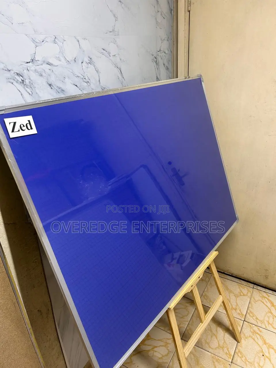 3x4ft Stand and Blue Noticeboard