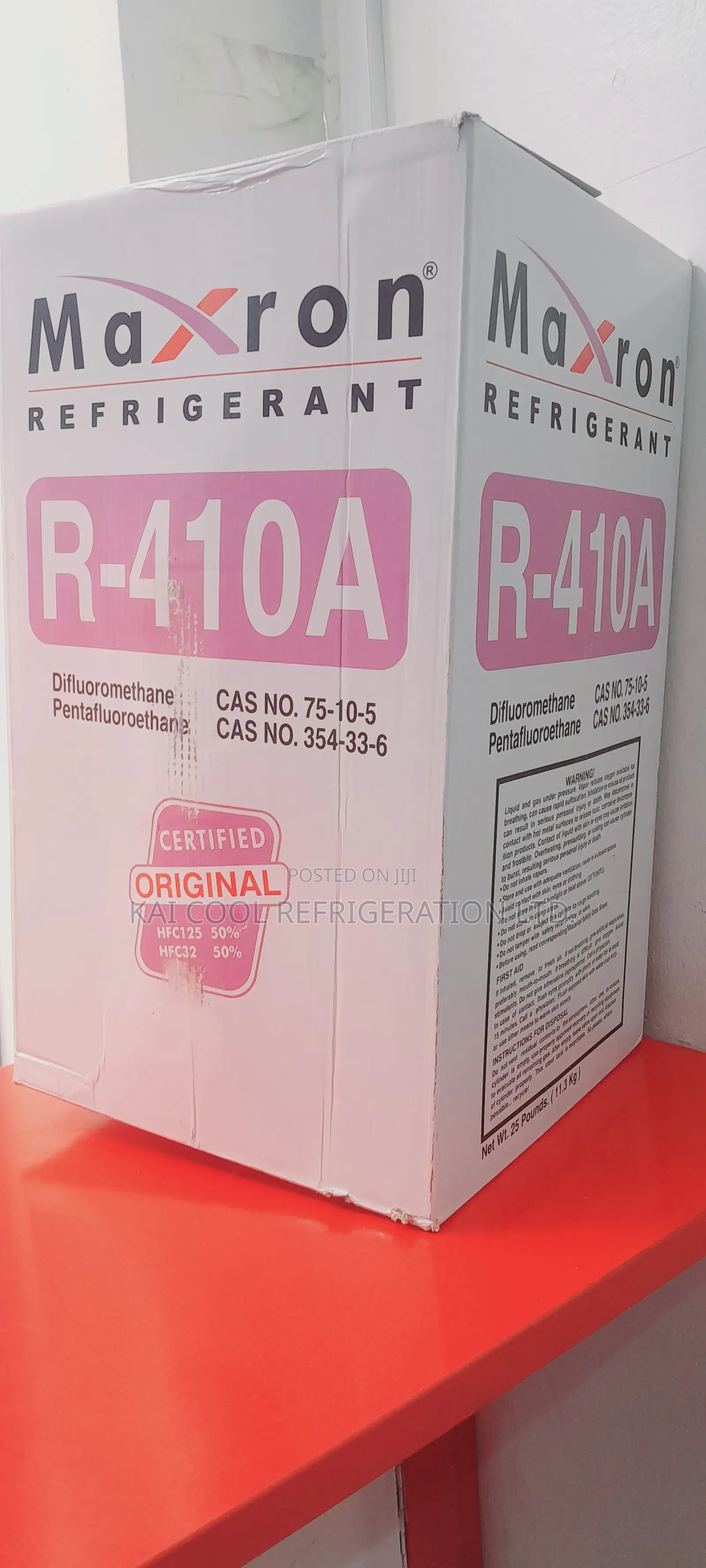 Maxron R410A Refrigerant Gas 11.3KG for Air Conditioners