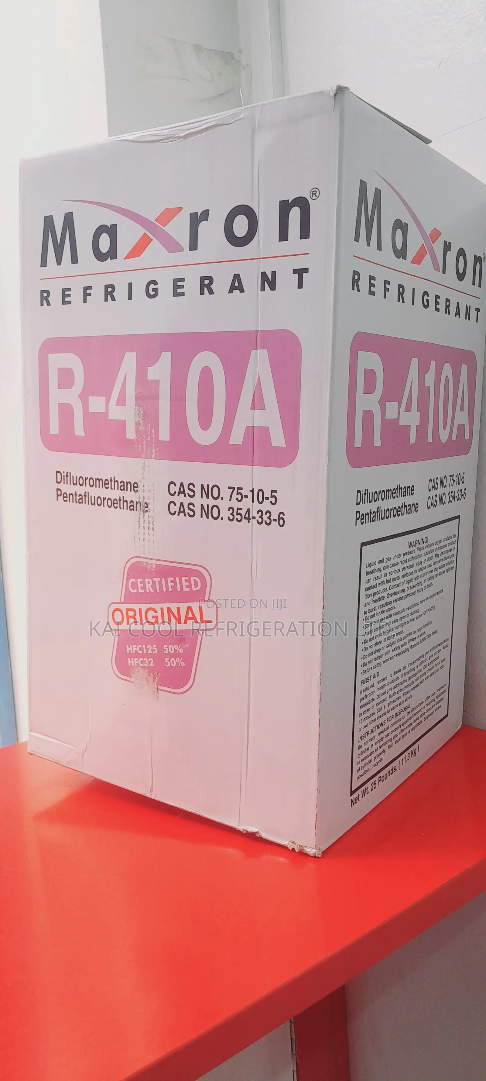 Maxron R410A Refrigerant Gas 11.3KG for Air Conditioners