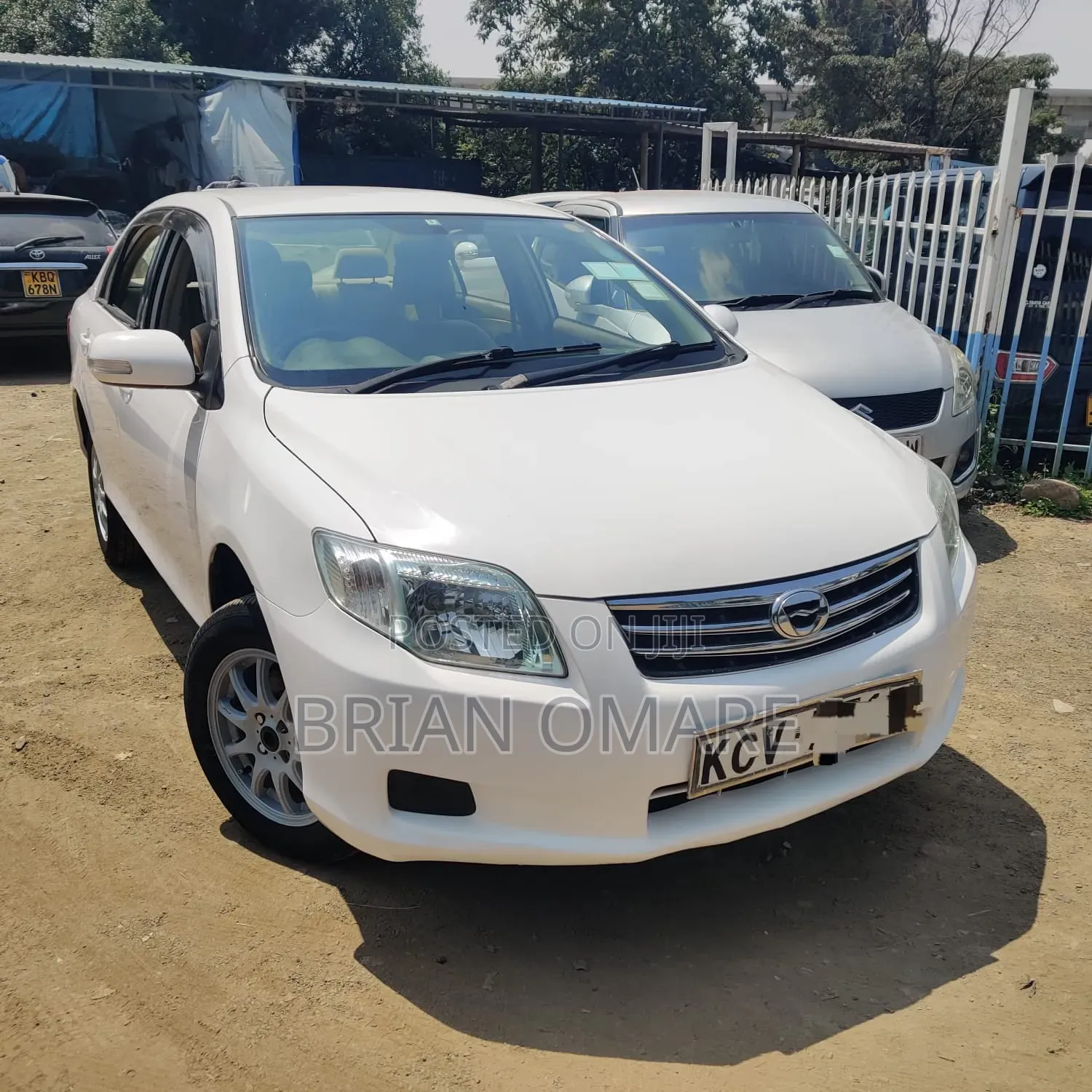 Toyota Axio 2013 White