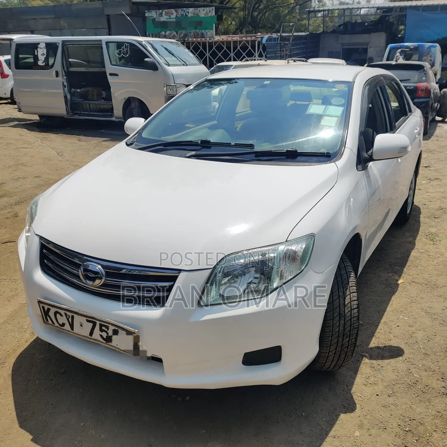 Toyota Axio 2013 White