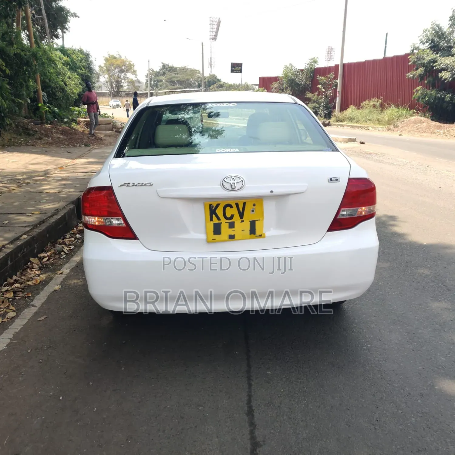 Toyota Axio 2013 White