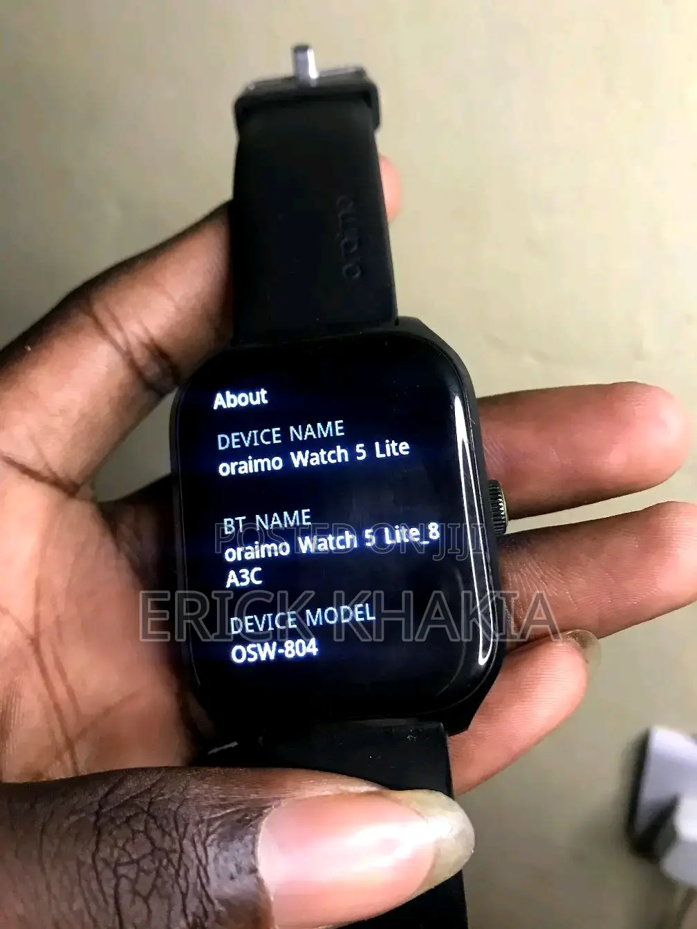 It's an Oraimo Watch