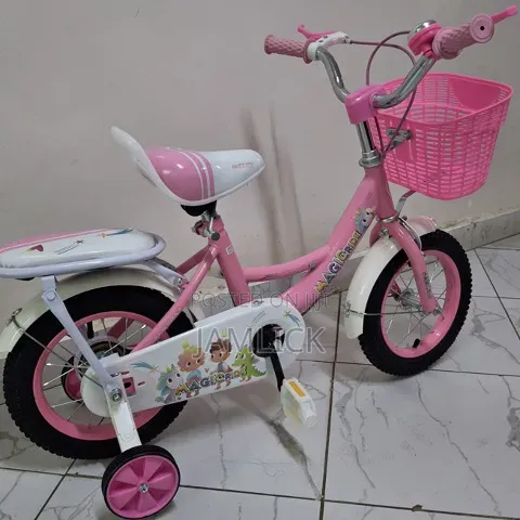 MAGIC RIDE Pink 12" Bicycle - Wn