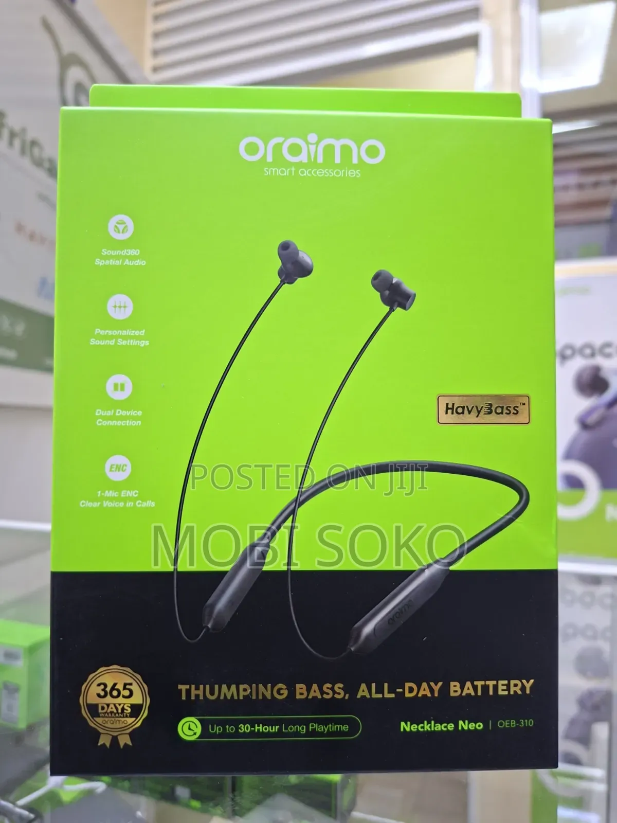 Oraimo Necklace Neo Oraimo Necklace Neo Wireless Neckband