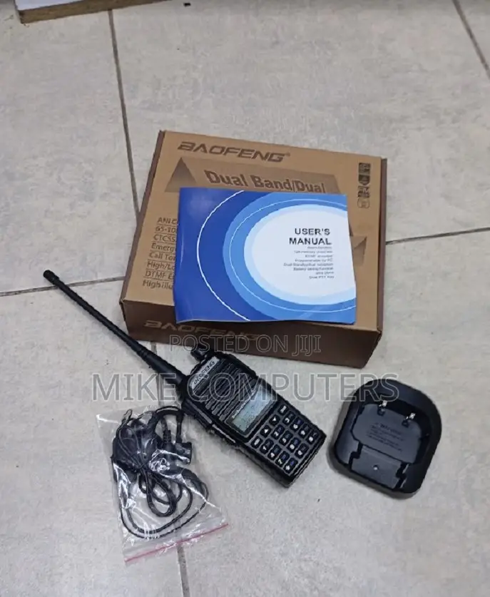 Uv-82 Walkie Talkie With Earpiece Long Range Radio