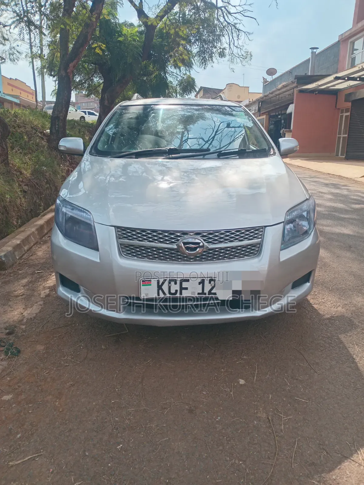 Toyota Corolla Fielder 2009 Silver
