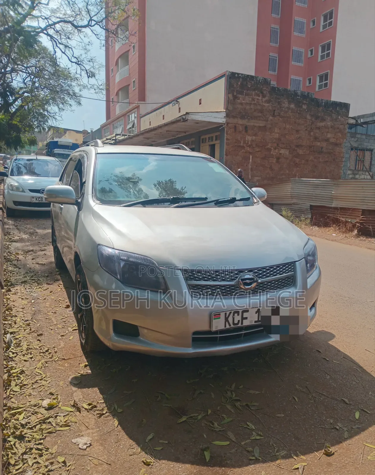 Toyota Corolla Fielder 2009 Silver
