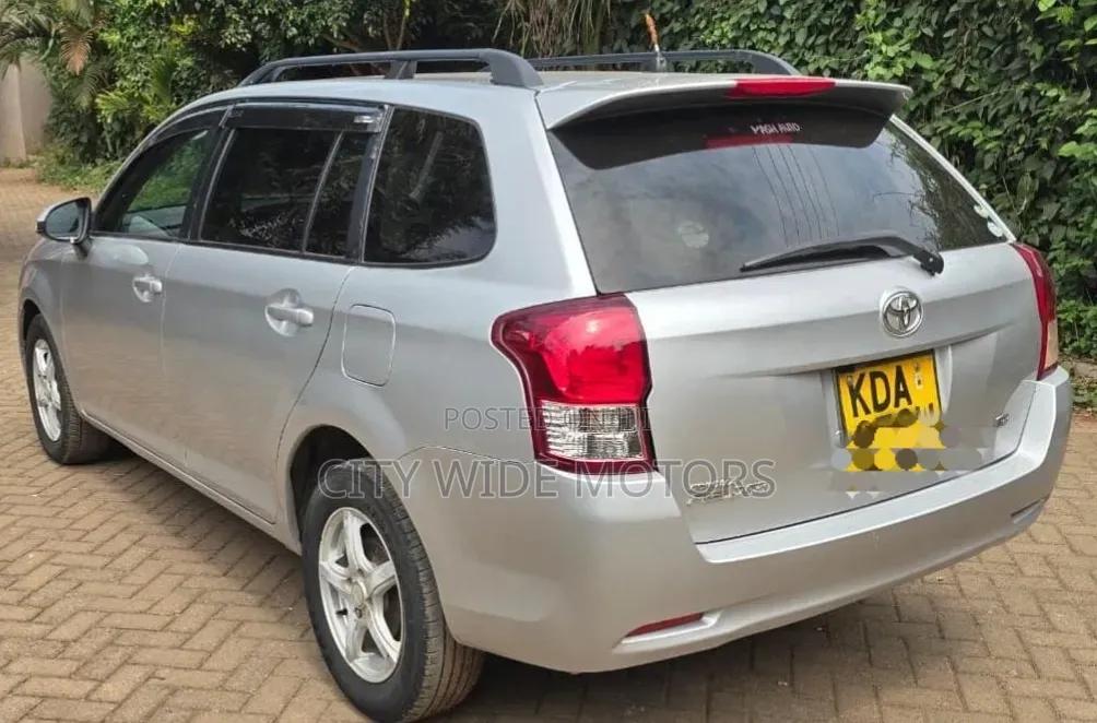 Toyota Corolla Fielder 2013 Silver