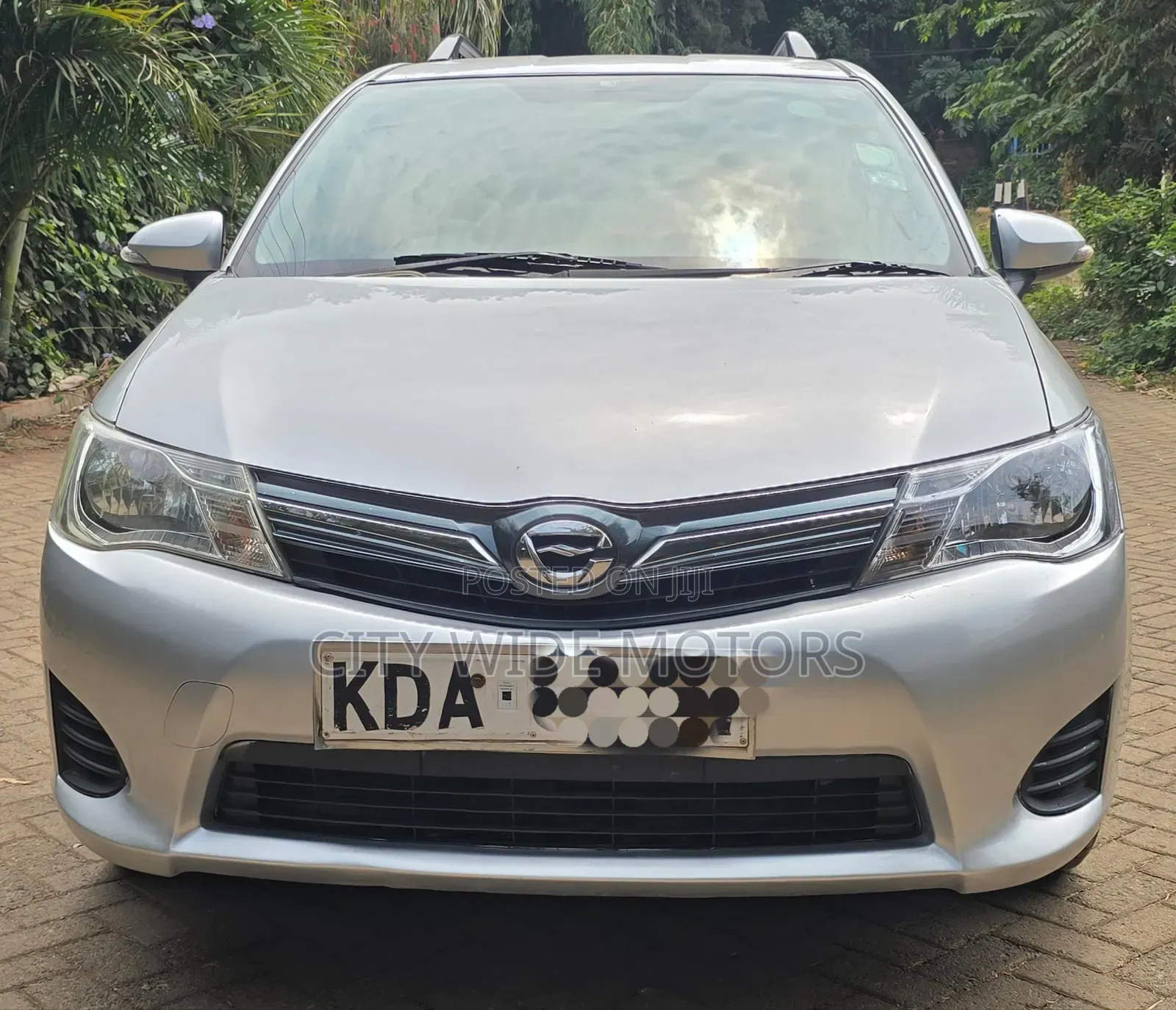 Toyota Corolla Fielder 2013 Silver