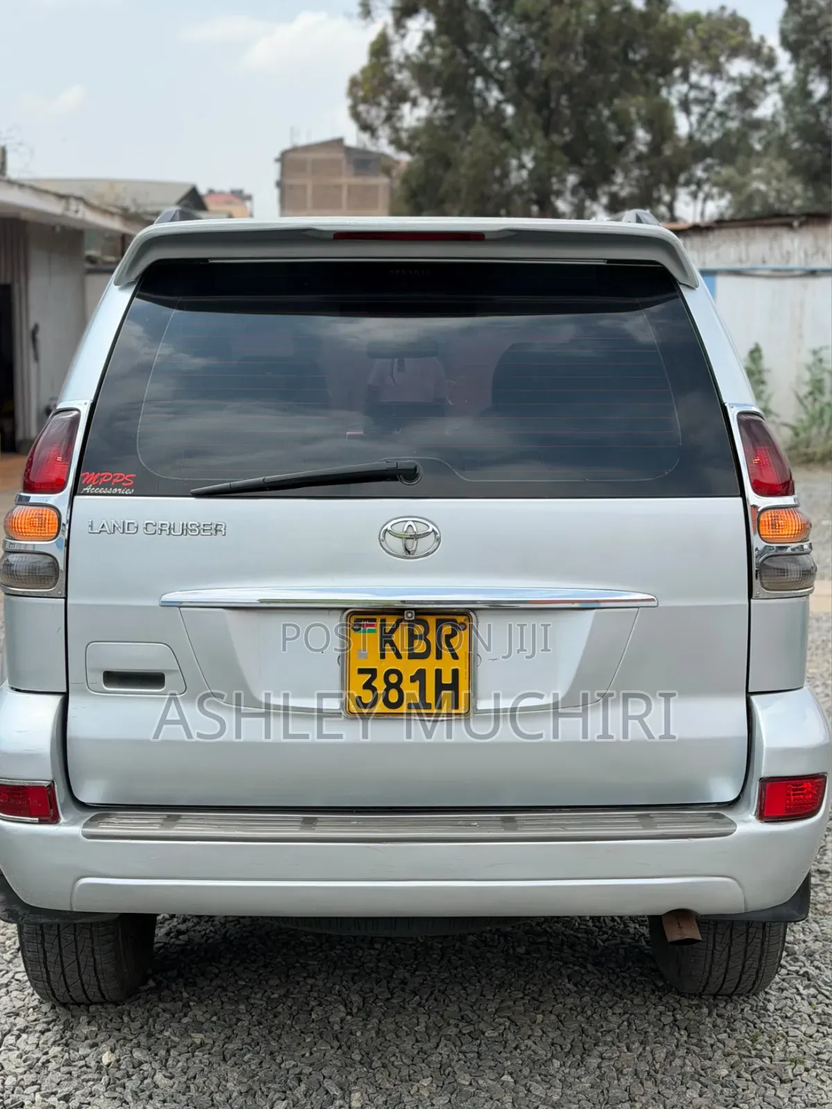 Toyota Land Cruiser Prado 2005 Silver