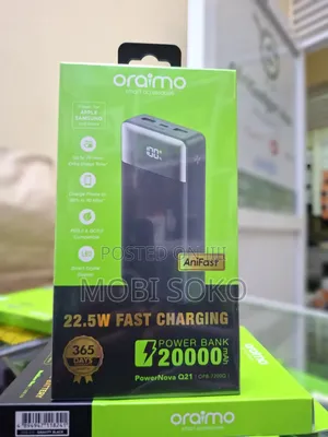 Oraimo PowerNova Q21 20000mAh 22.5W Power Bank