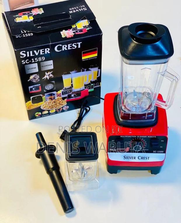 2 in 1 SILVER CREST Heavy Duty Commercial Blender
