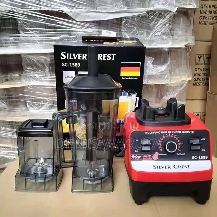 2 in 1 SILVER CREST Heavy Duty Commercial Blender