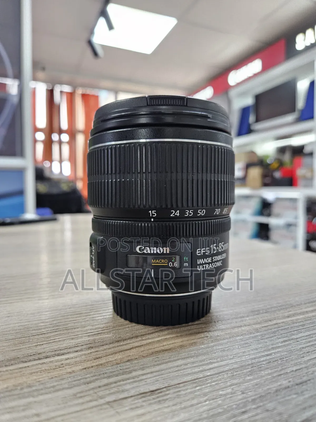 Canon EF-S 15-85mm F/3.5-5.6 IS USM Clean Lens!