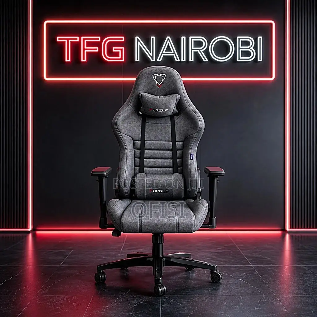 Gaming Chair; Modern Fabric Ergonomic Gaming Chair