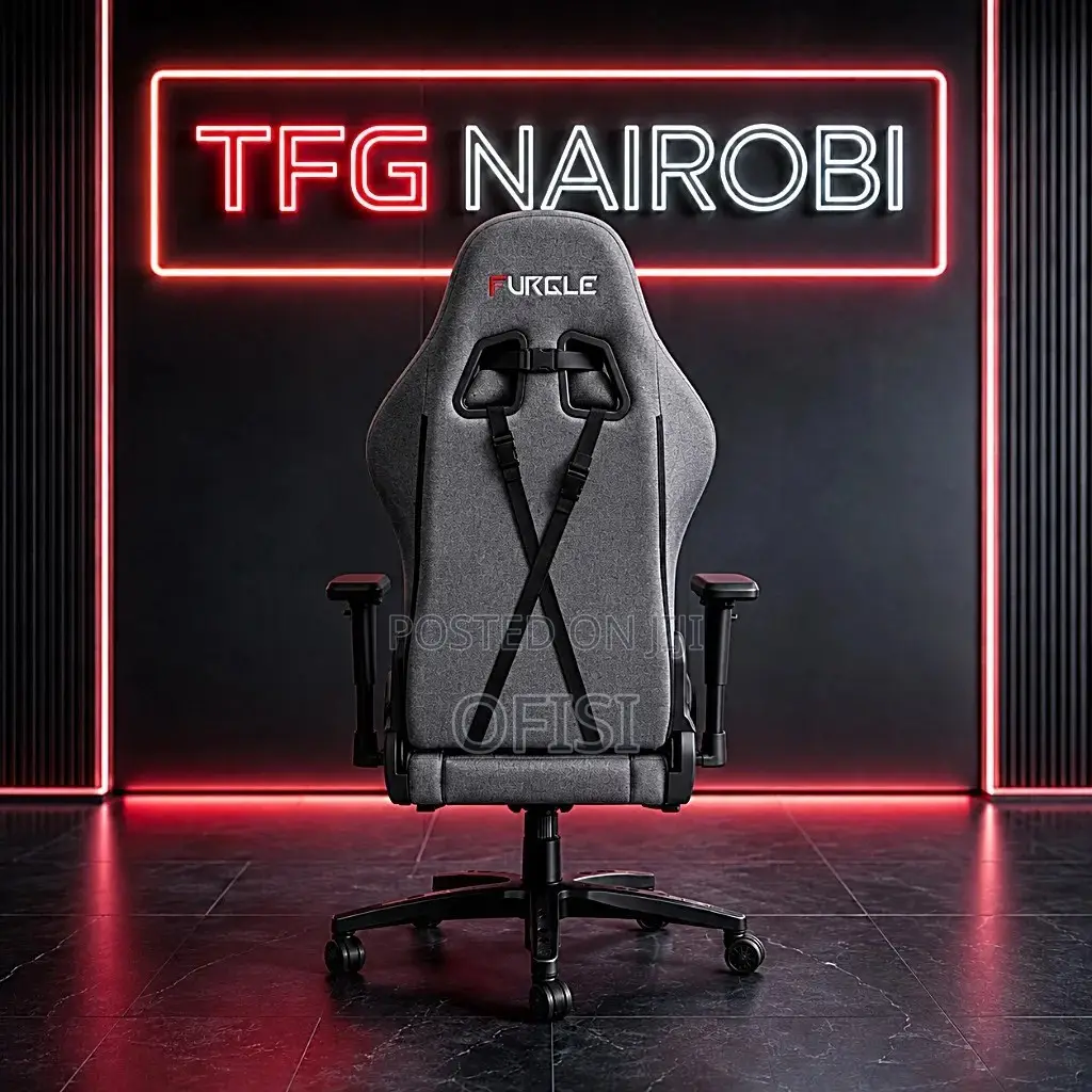 Gaming Chair; Modern Fabric Ergonomic Gaming Chair