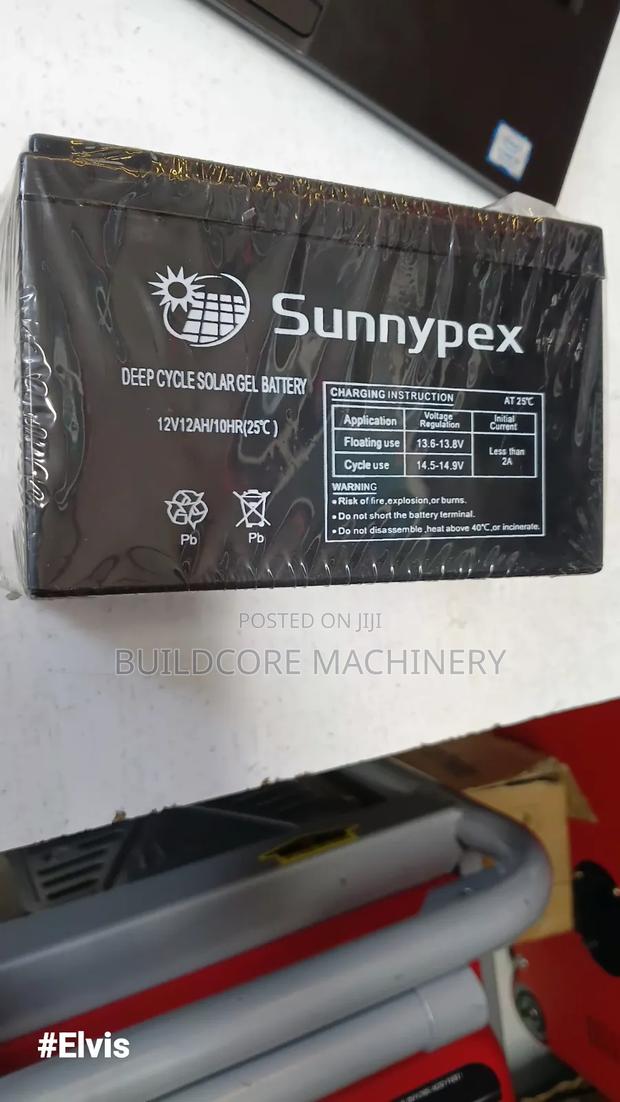 Sunnypex 12v 12ah Solar/Ups Battery - thumbnail 2