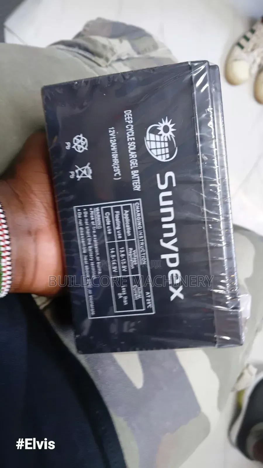 Sunnypex 12ah 12v Ups Battery