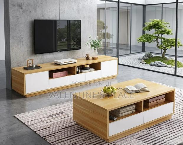 Morden Wooden TV Stand 2PC Morden Wooden TV Stand