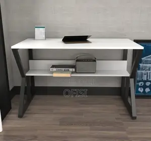 Office Desk; White Study 1.2m Office Desk