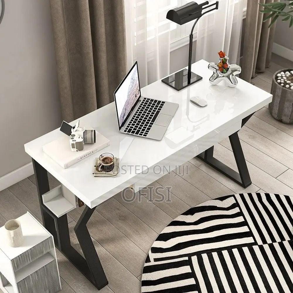 Office Desk; White Study 1.2m Office Desk