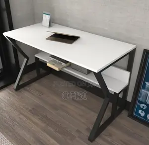 Office Desk; White Study 1.2m Office Desk