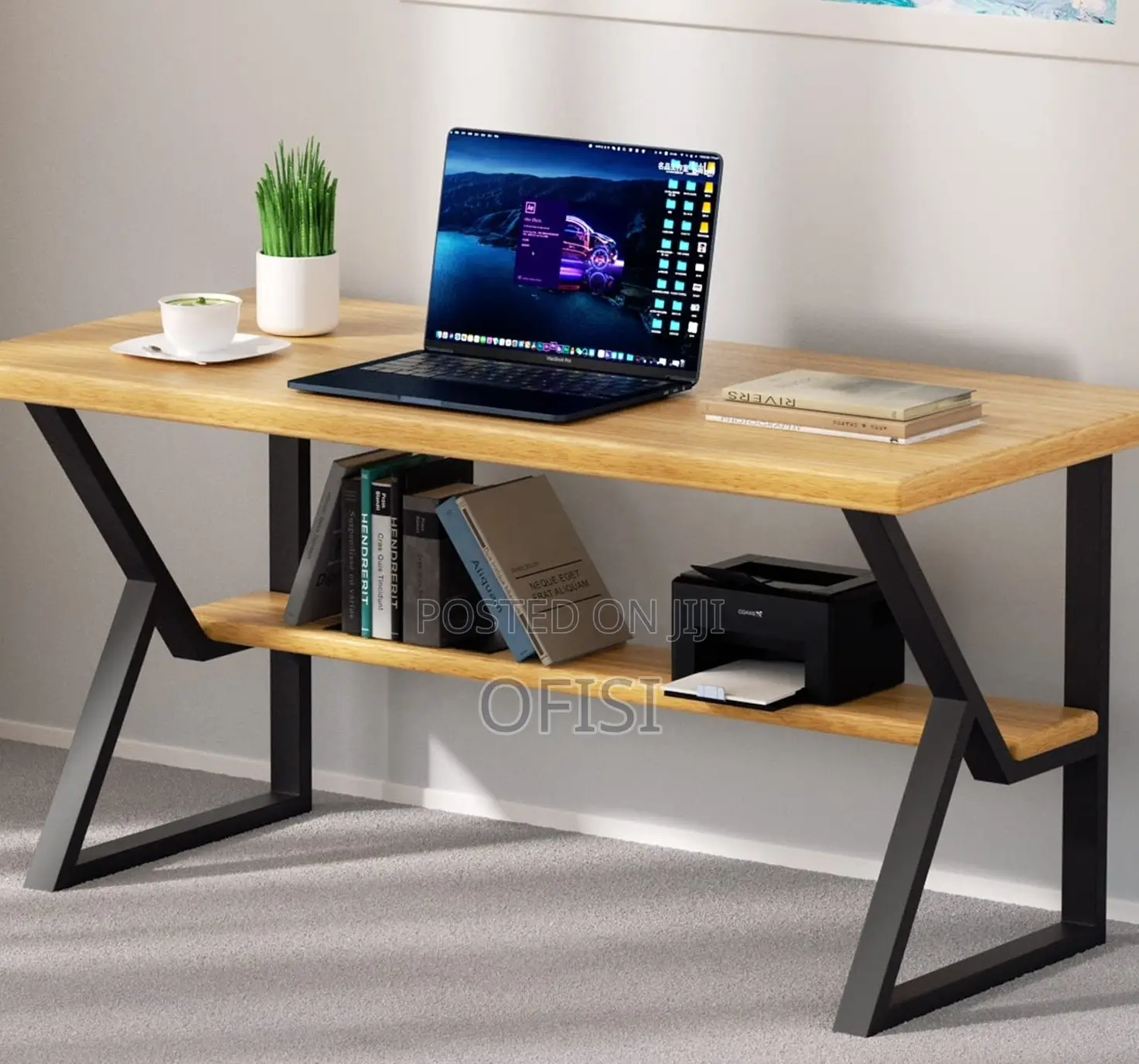 Office Desk; White Study 1.2m Office Desk