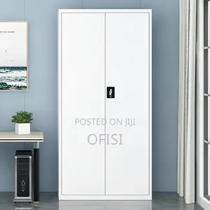 Office Cabinet; Metal Storage Cabinet With 2 Doors