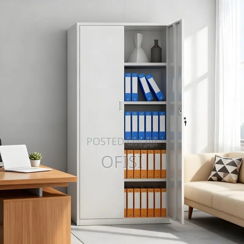 Office Cabinet; Metal Storage Cabinet With 2 Doors