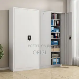 Office Cabinet; Metal Storage Cabinet With 2 Doors