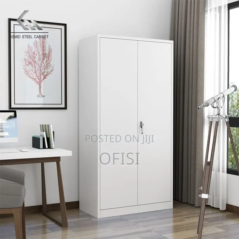 Office Cabinet; Metal Storage Cabinet With 2 Doors