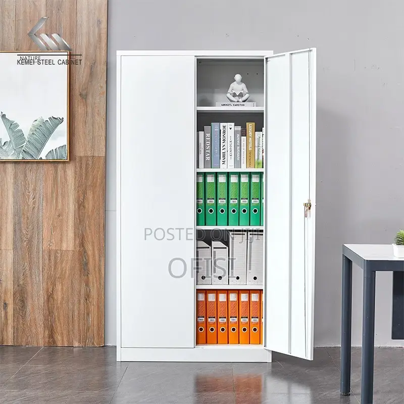 Office Cabinet; Metal Storage Cabinet With 2 Doors